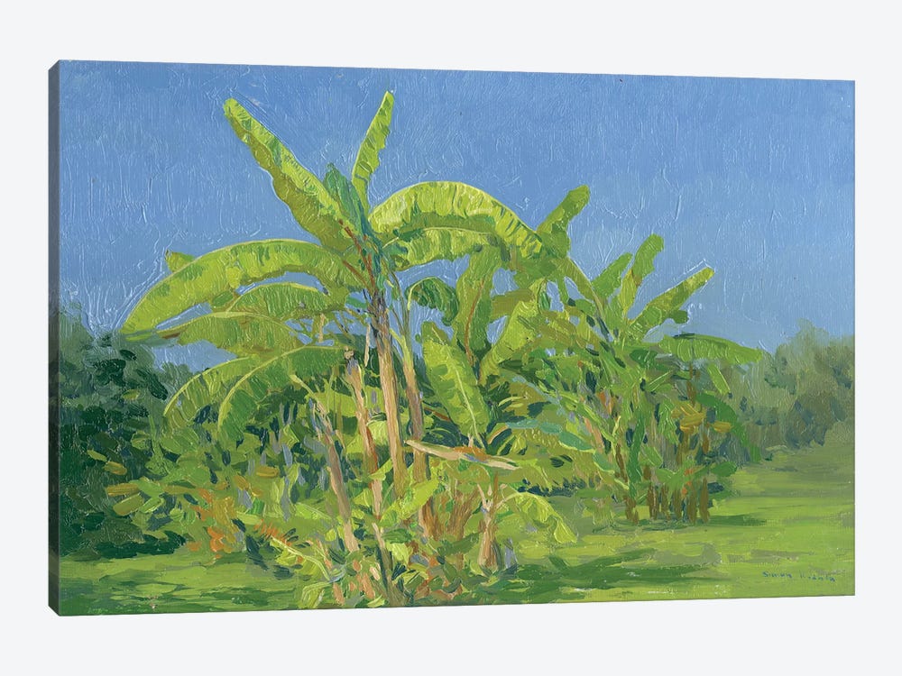 Banana Garden. Belek by Simon Kozhin 1-piece Canvas Art Print