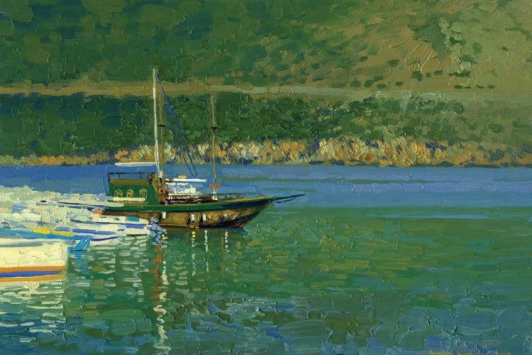Yacht Santa Maria In Bali by Simon Kozhin wall art