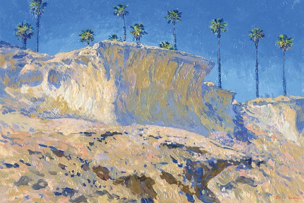 Artists Like Monet: It Is Noon. Llanos De Troya. by Simon Kozhin