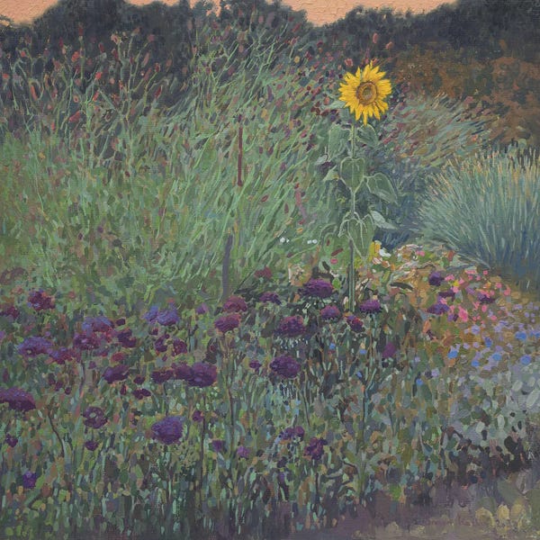 Fine Art Print: Flowers And Sunflower by Simon Kozhin