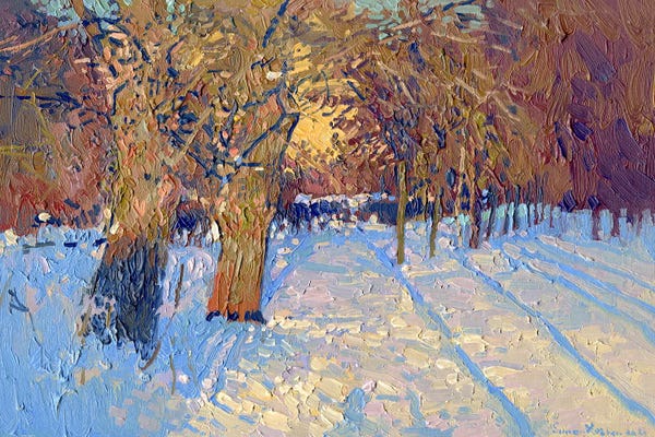 Ombres et Lumières: Frost And Sun by Simon Kozhin