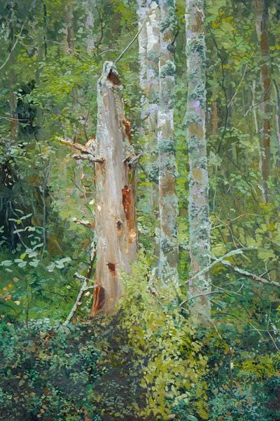 Current Day Impressionism: Dead Tree by Simon Kozhin