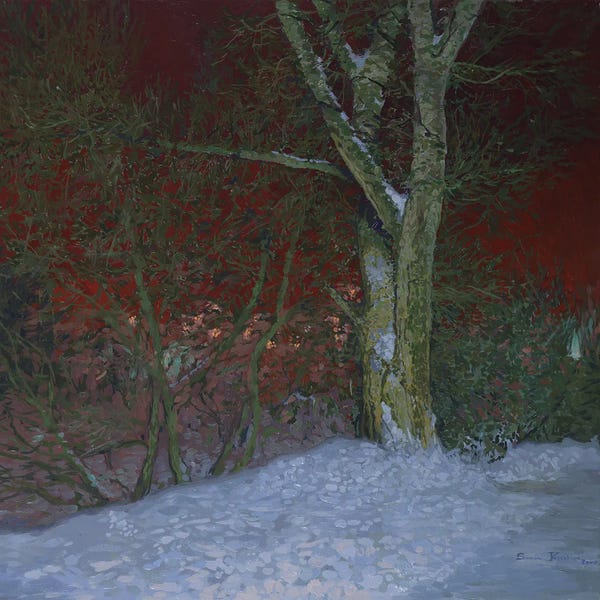 Simon Kozhin: Winter Night by Simon Kozhin
