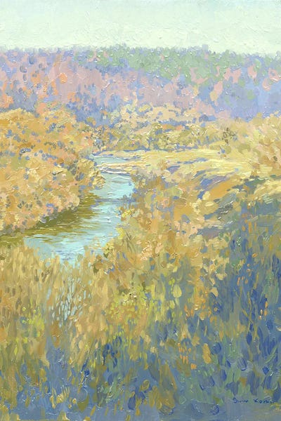 Simon Kozhin: Morning On The Serena River by Simon Kozhin