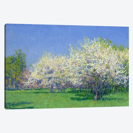 The Cherry Orchard Canvas Print #SKZ299} by Simon Kozhin Canvas Art Print
