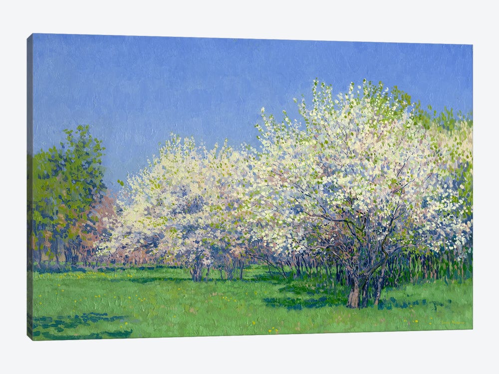 The Cherry Orchard by Simon Kozhin 1-piece Canvas Art Print