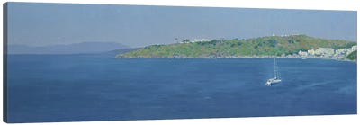 Halicarnassian Harbor Canvas Art Print - Turkey Art