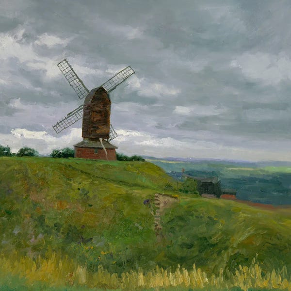 Simon Kozhin: Windmill In UK by Simon Kozhin