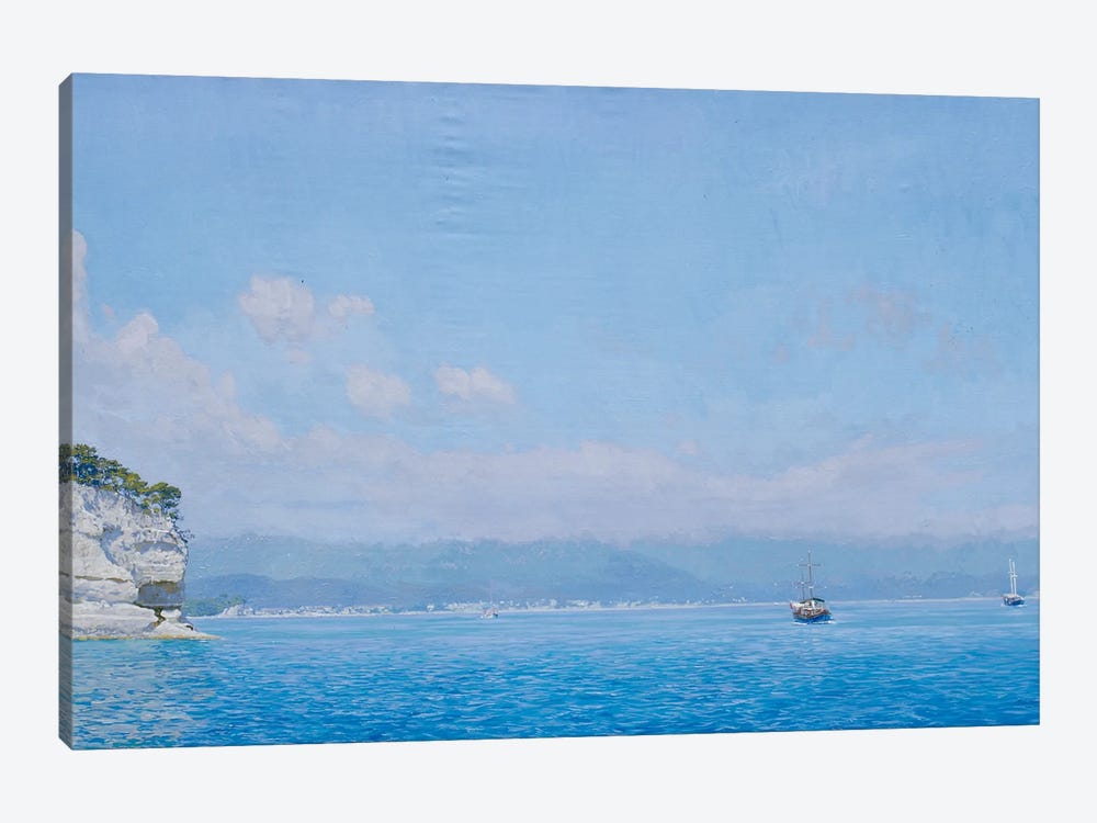 A Quiet Harbor by Simon Kozhin 1-piece Canvas Art Print