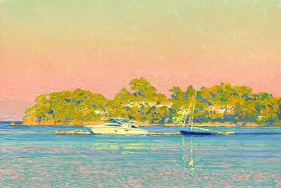 Last Rays. Berth. Dassia by Simon Kozhin multi panel art