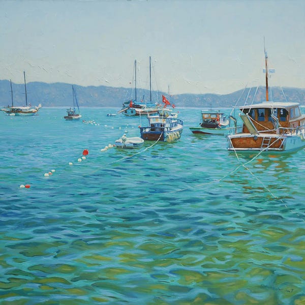 Harbors: Harbor In Bodrum by Simon Kozhin
