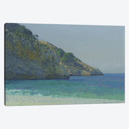 Azure Sea. Oludeniz Canvas Print #SKZ324} by Simon Kozhin Canvas Artwork
