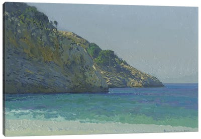Azure Sea. Oludeniz Canvas Art Print - Turkey Art