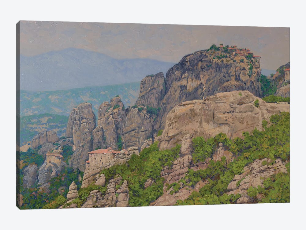 Meteora. Greece by Simon Kozhin 1-piece Art Print