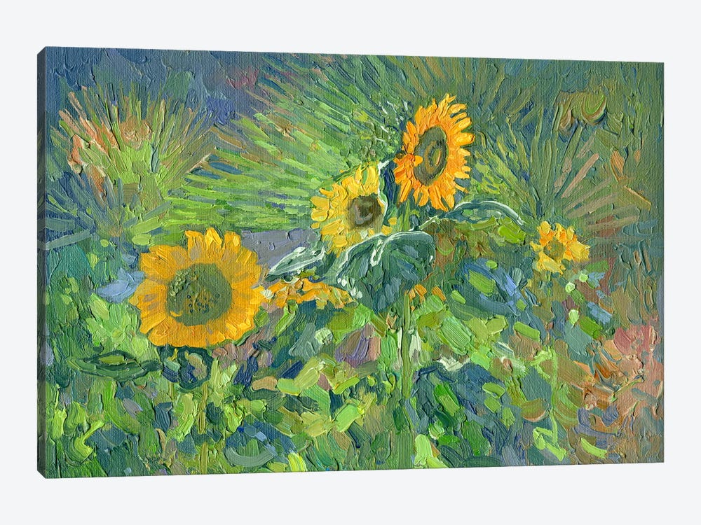 Sunflowers. Turunc by Simon Kozhin 1-piece Canvas Artwork