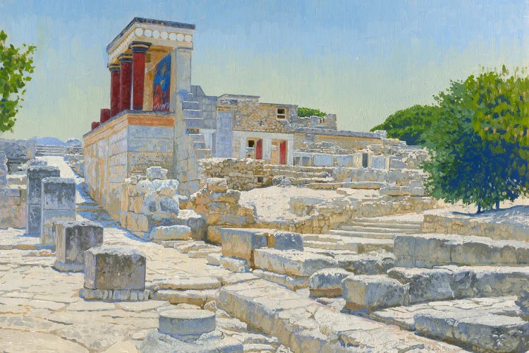 Knossos. Crete by Simon Kozhin wall art