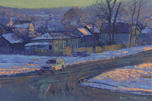 Simon Kozhin: Crossroads. Chamzinka by Simon Kozhin