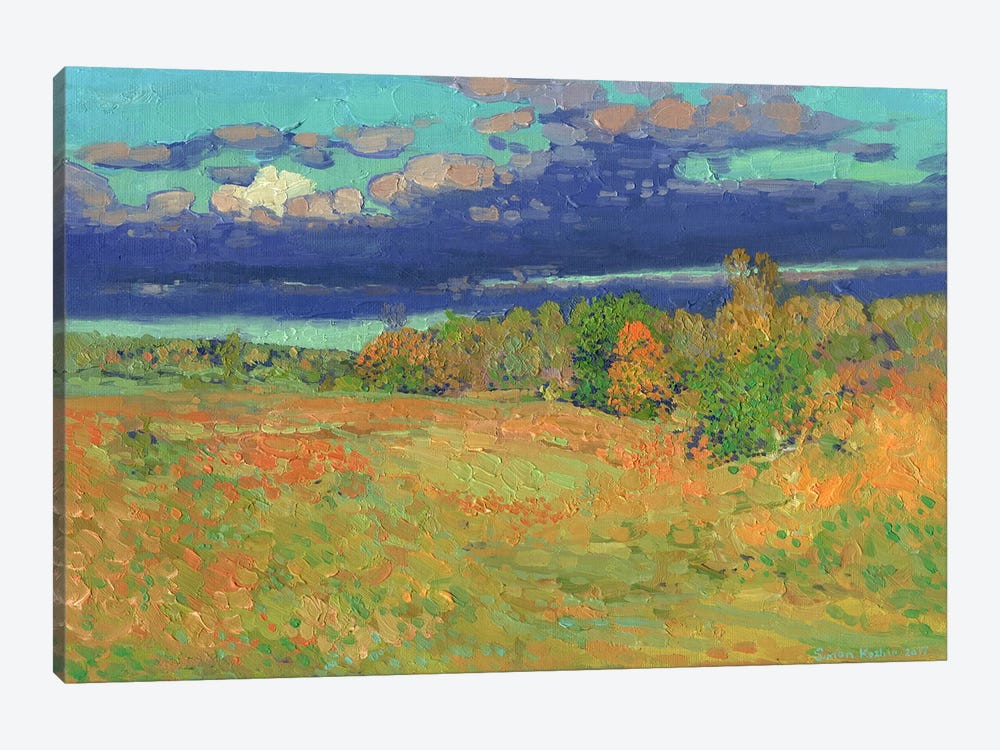 October Sun by Simon Kozhin 1-piece Canvas Art Print