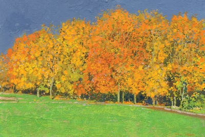 To The Rain. October by Simon Kozhin art print