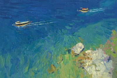 Multi Panel Art: Sea Voyage by Simon Kozhin