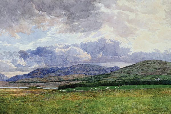 Artists Like Monet: Connemara Mountains by Simon Kozhin