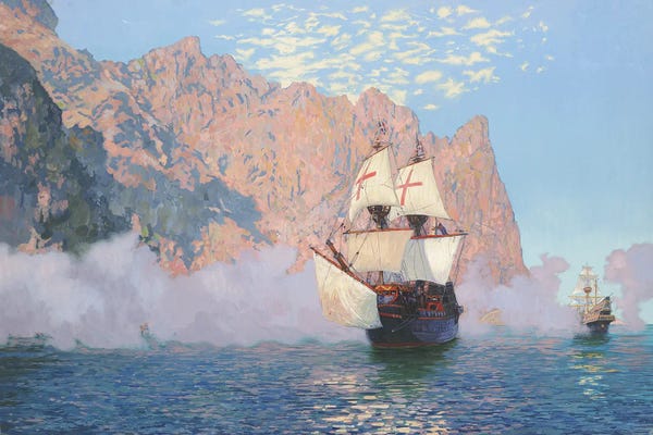 New Albion Sir Francis Drake's Ship Golden Hind