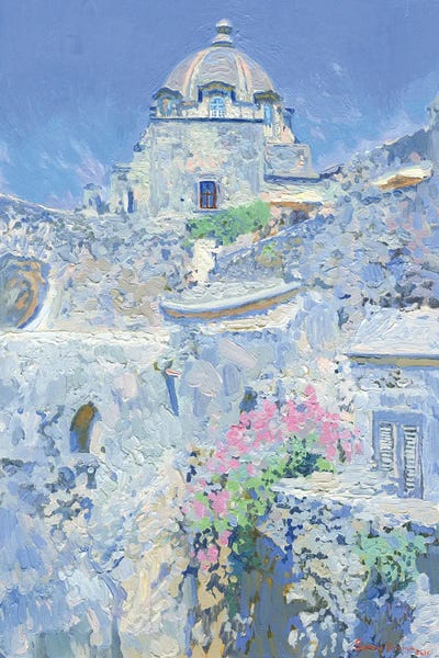 Aragonese Castle by Simon Kozhin multi panel art