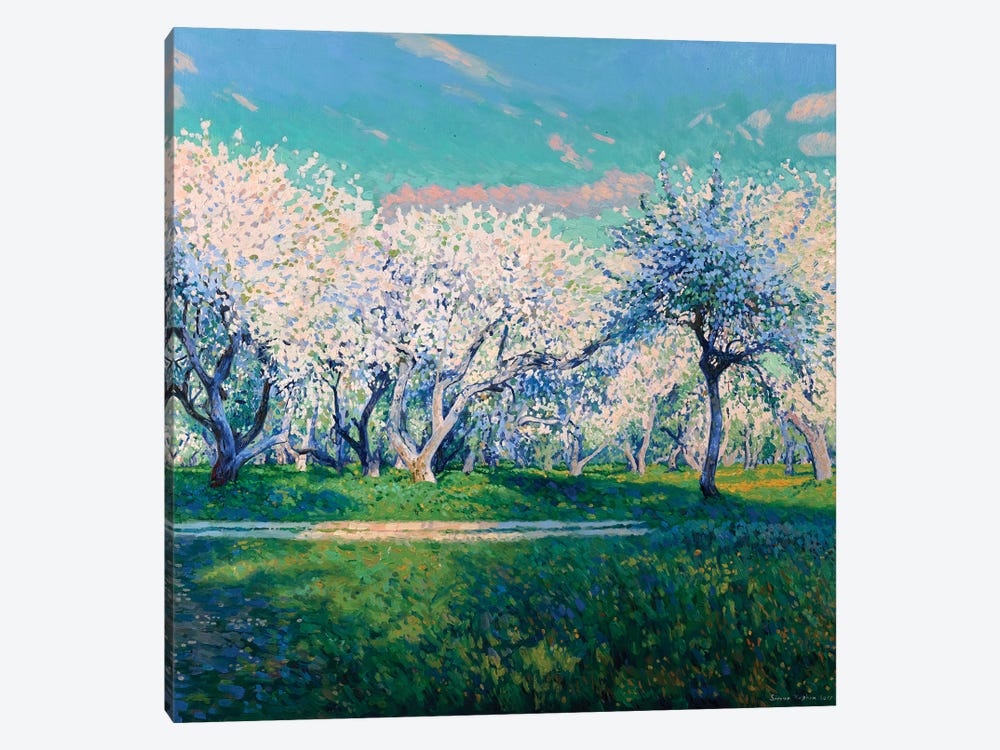 Apple Blossoms by Simon Kozhin 1-piece Art Print