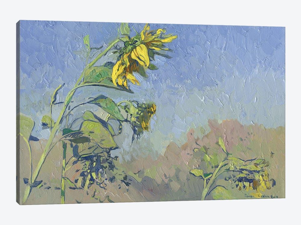 Sunflowers by Simon Kozhin 1-piece Canvas Art