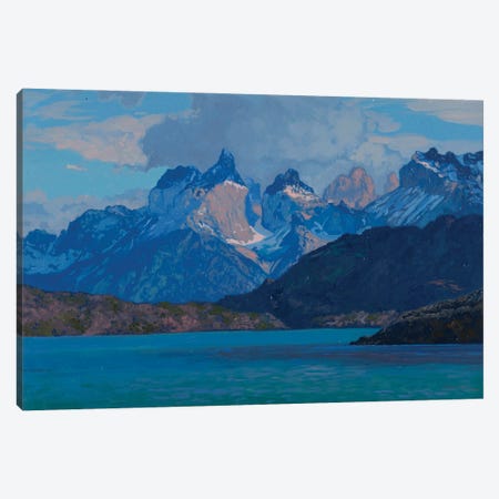 Mountains Patagonia Chile Torres Del Paine Canvas Print #SKZ5} by Simon Kozhin Canvas Print