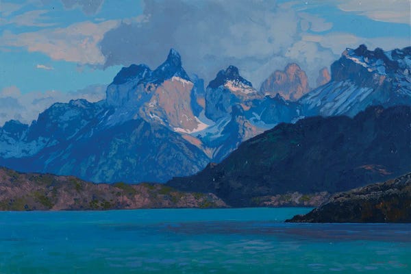 South America: Mountains Patagonia Chile Torres Del Paine by Simon Kozhin