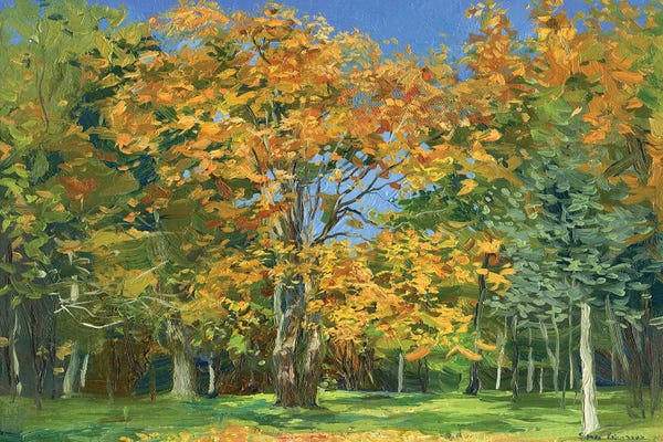 Artists Like Monet: Autumn Leaves by Simon Kozhin