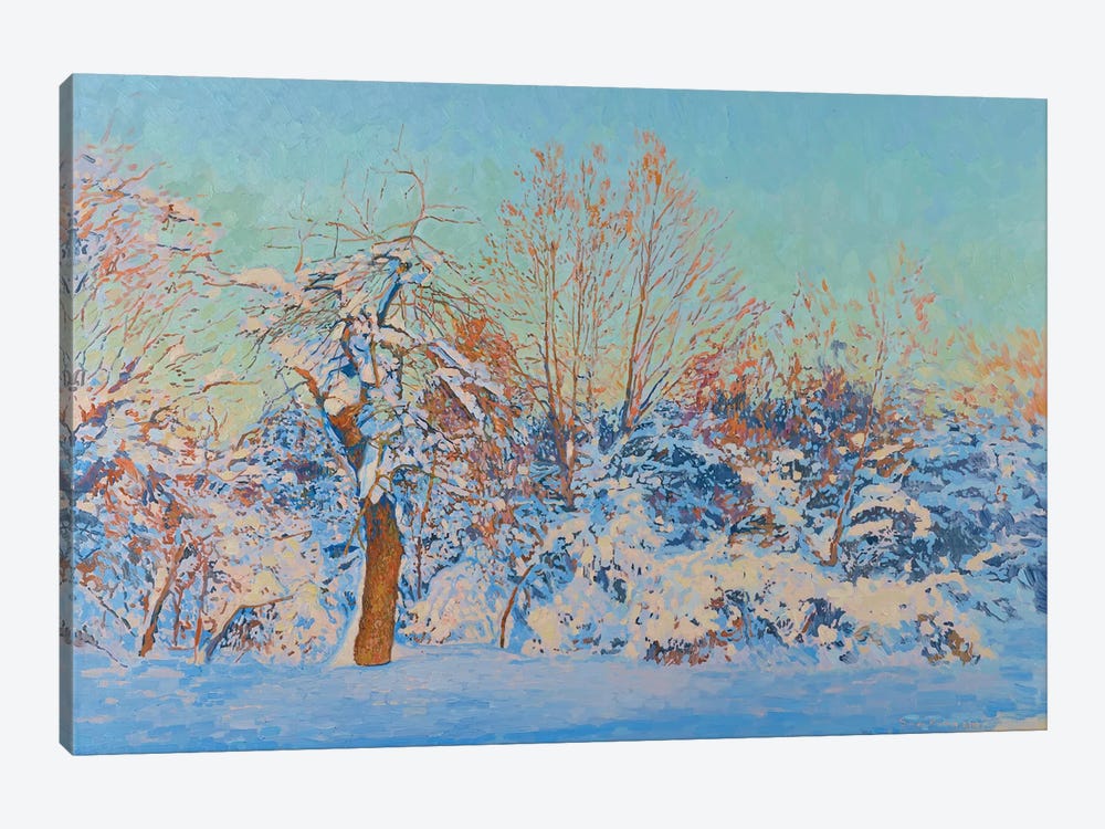 Winter Sun Kolomenskoye by Simon Kozhin 1-piece Canvas Wall Art