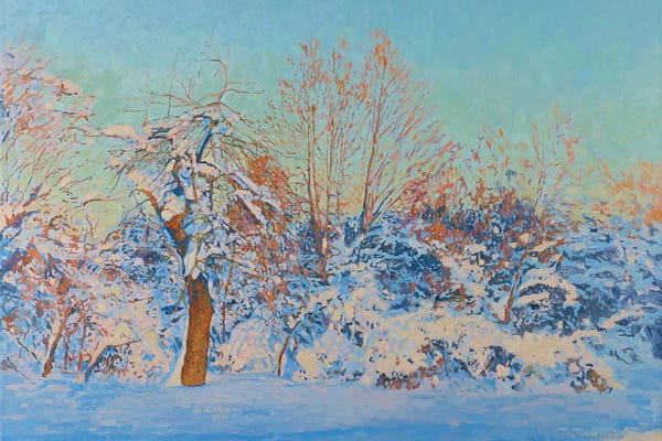 Simon Kozhin: Winter Sun Kolomenskoye by Simon Kozhin