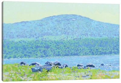 Kolvica The Bay On The White Sea Canvas Art Print - Simon Kozhin