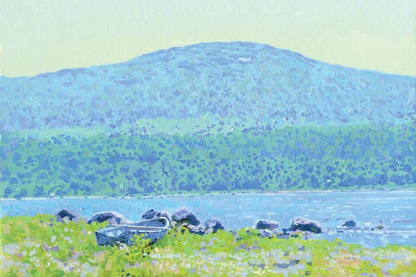 Artists Like Monet: Kolvica The Bay On The White Sea by Simon Kozhin