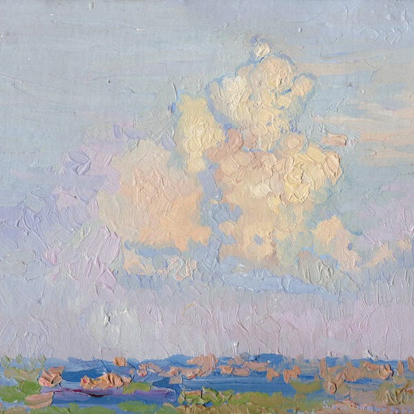 Pastel Impressionism: Cloud by Simon Kozhin