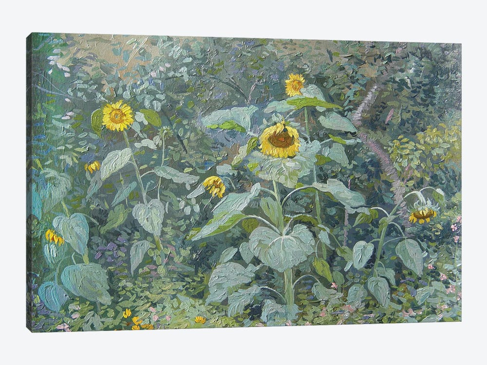 Sunflowers Opalikha by Simon Kozhin 1-piece Canvas Wall Art