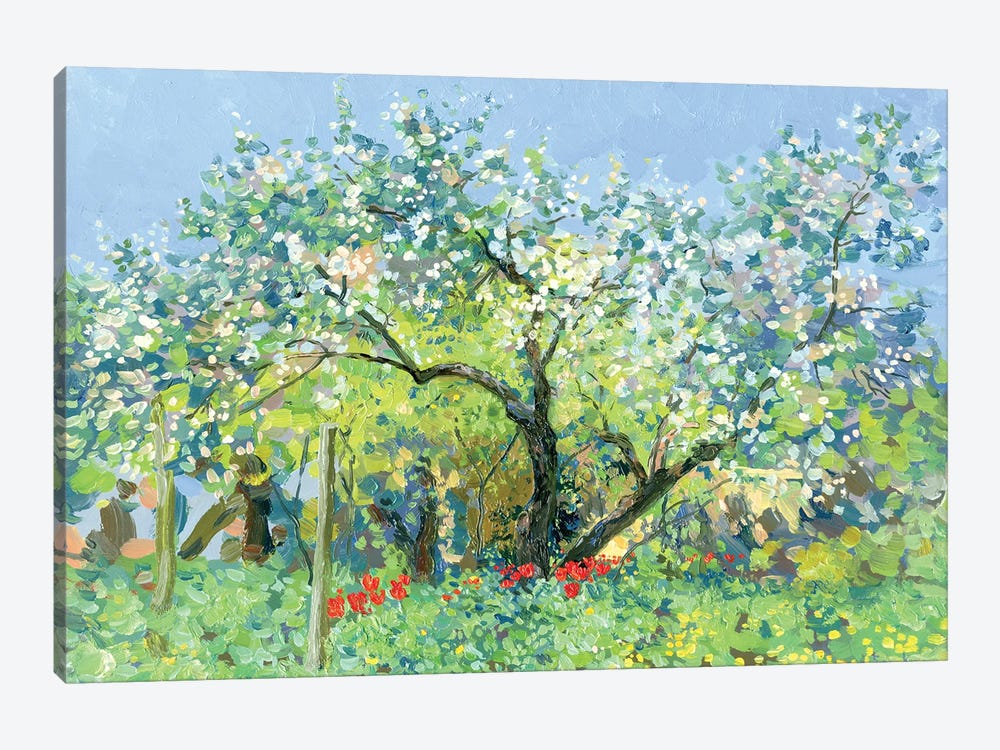Blooming Garden by Simon Kozhin 1-piece Canvas Art