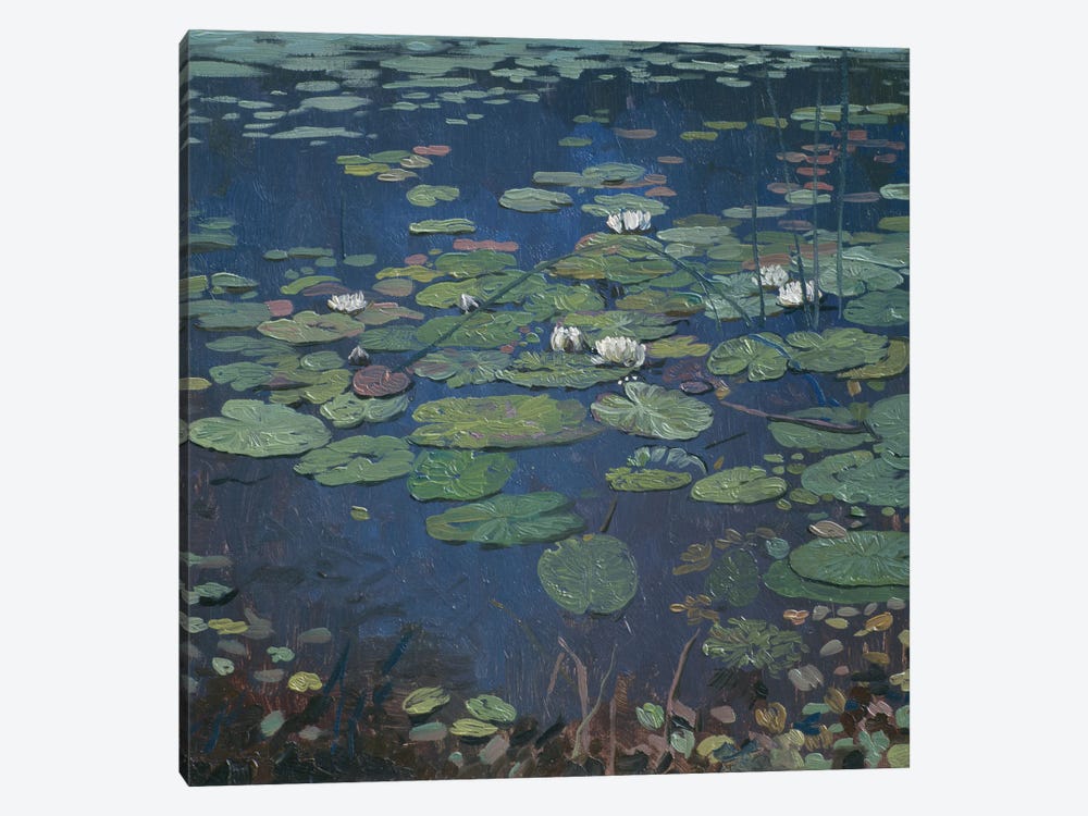 Water Lilies by Simon Kozhin 1-piece Canvas Print