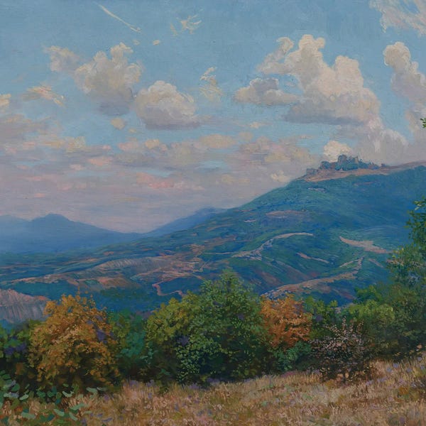 Simon Kozhin: In The Crimean Mountains by Simon Kozhin