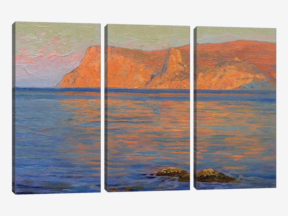 Morning Daybreak The Cape Kuron by Simon Kozhin 3-piece Art Print