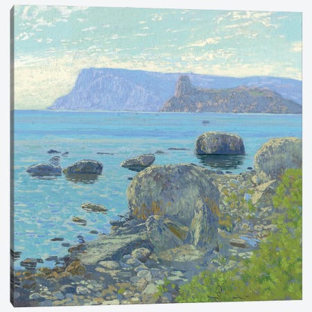 Afternoon View Of The Cape Kuron Canvas Print #SKZ86} by Simon Kozhin Art Print