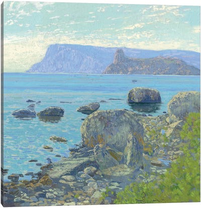 Afternoon View Of The Cape Kuron Canvas Art Print - Simon Kozhin