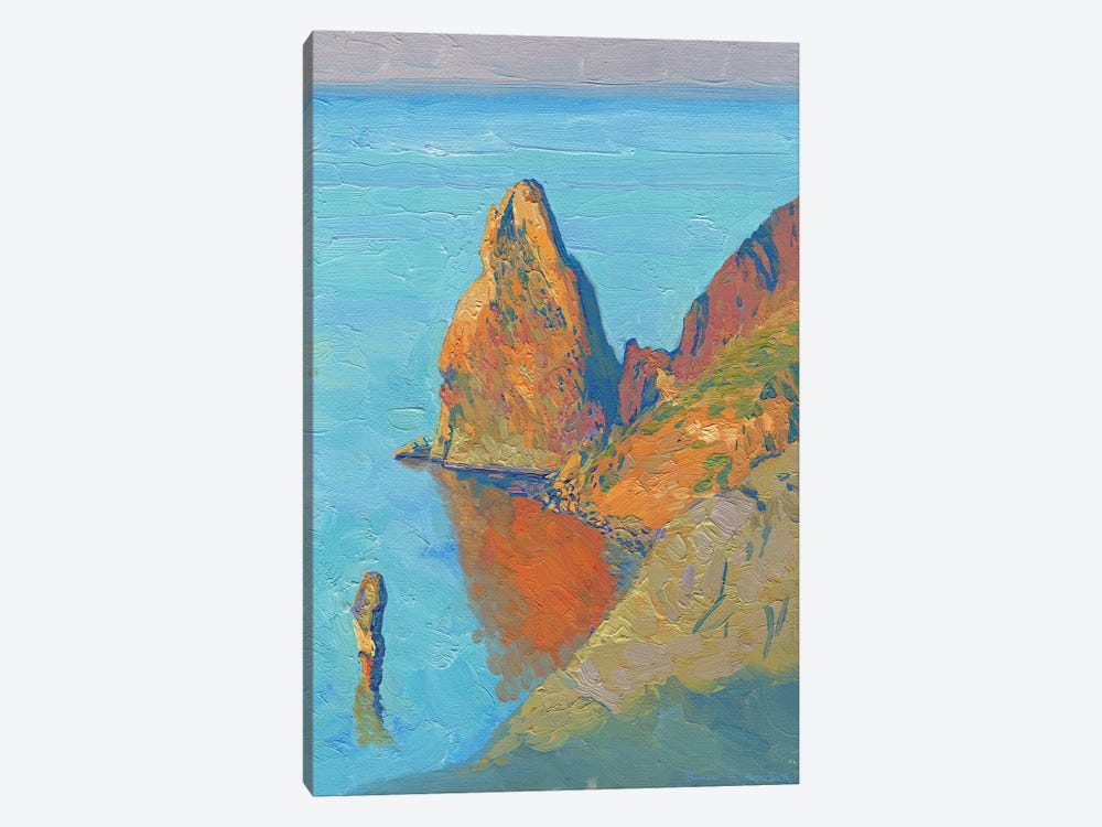 Morning Rocks Pylades And Orestes Crimea by Simon Kozhin 1-piece Canvas Art Print