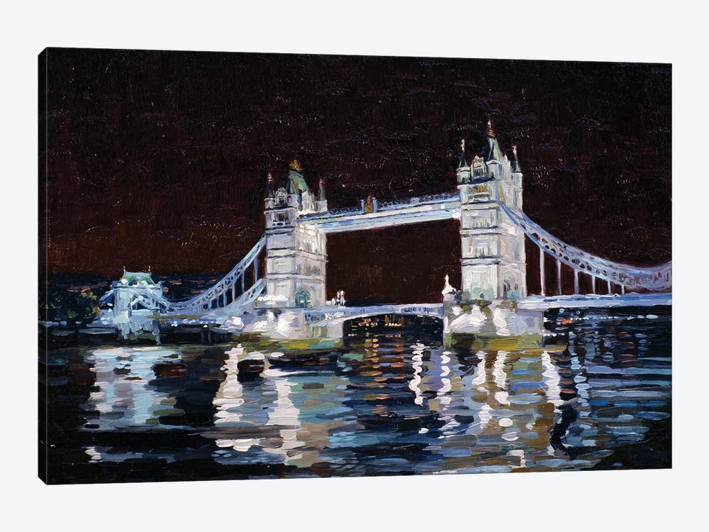 Tower Bridge by Simon Kozhin 1-piece Canvas Wall Art