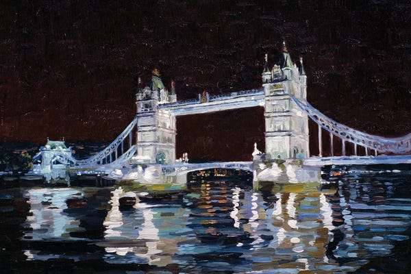 Artistic Travels: Tower Bridge by Simon Kozhin