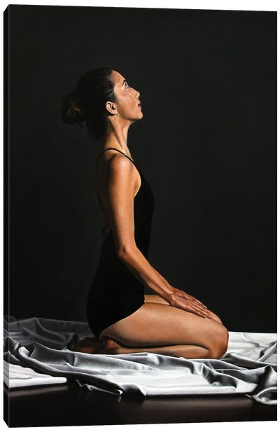Divine Calmness Canvas Art Print - Sally Lancaster