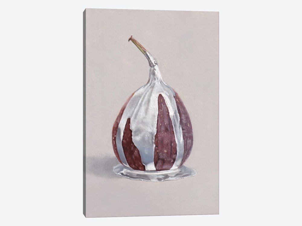 Fig with Silver by Sally Lancaster 1-piece Art Print