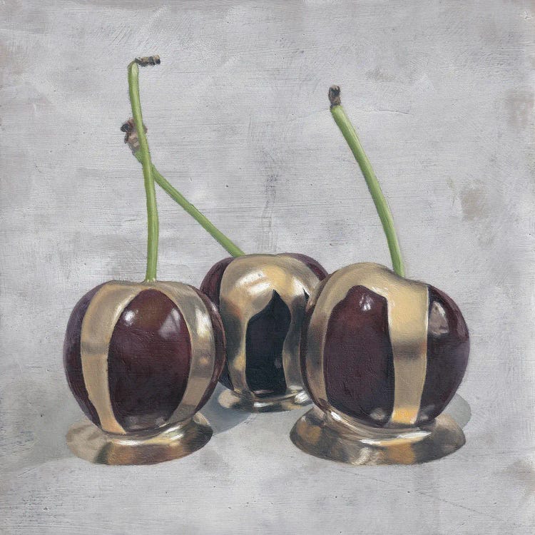 Cherries With Gold I